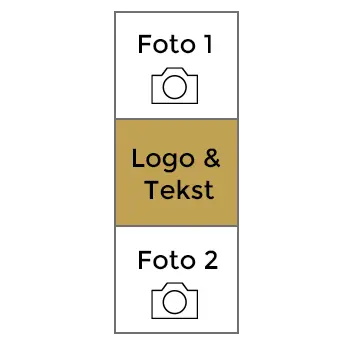 Fotostrip met 2 Foto's